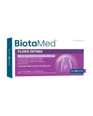 BIOTAMED FLORA INTIMA 15 CAPSULAS