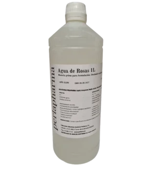 AGUA ROSAS 1 L PERLAPHARMA