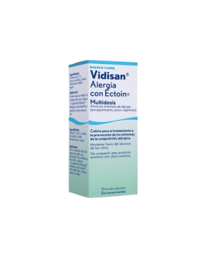 VIDISAN ALERGIA CON ECTOIN 10 MLS.