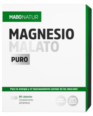 MABONATUR MAGNESIO MALATO PURO 80 CAPSULAS