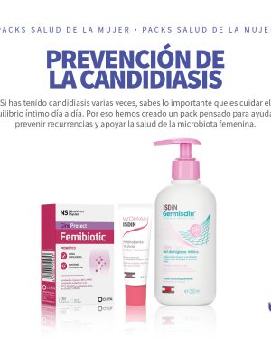 PACK MUJER PREVENCION CANDIDIASIS RECURRENTE